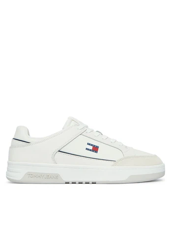 Laisvalaikio batai Tommy Jeans Basket EM0EM01792 Balta