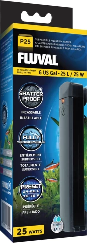 Fluval - Heater P25 25W - (129.1062) kaina