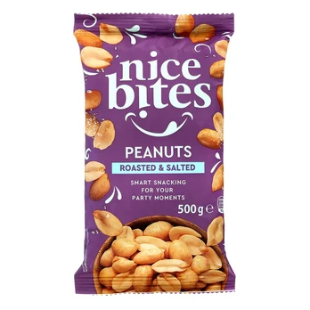 Žemės riešutai NICE BITES, 500 g