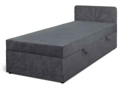 Lova Sun Matrix17 Gray, 90x200 cm, pilka