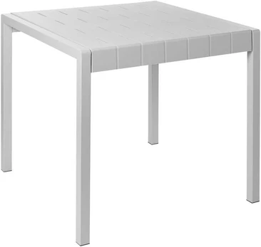 Beliani Stół sodo BARTICA 81 cm 84 cm Pilka