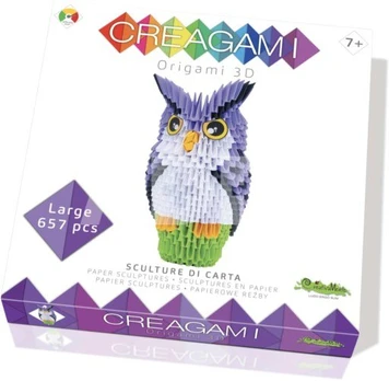 Žaidimas 3D origami: CREAGAMI | PELĖDA