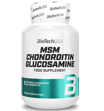 BioTech MSM Chondroitin Glucosamine, 60 tab