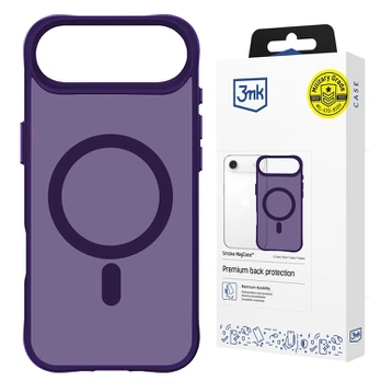 Dėklas Apple iPhone Air - 3mk Smoke MagCase Violetinė