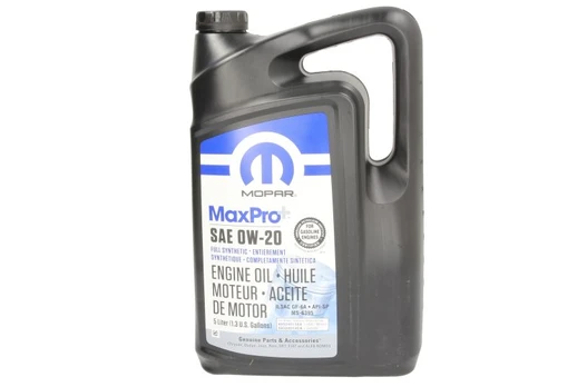 Variklių alyva MOPAR (5L) 0W20 68524013AA