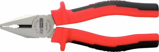 Kombinuotos replės 180mm ERGO, KS Tools