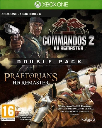 „Kalypso Media Commandos 2“ ir „Praetorians HD Remaster Double Pack Xbox One“.