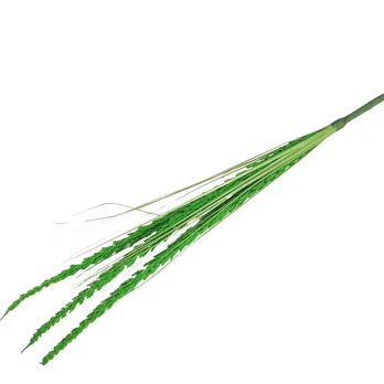 Dirbtinė gėlė smilga, žalia, 1vnt, L68