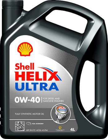Variklių alyva SHELL HELIX U.0W40 4L
