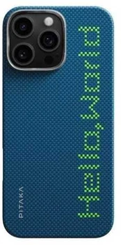 Pitaka lytėjimo austas dėklas, „Hello World“ – „iPhone 16 Pro“