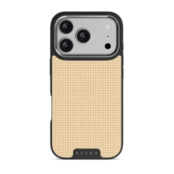 Linen - iPhone 17 Pro Case, Elite Dark (MagSafe) / Silver