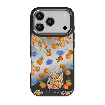 Helios - iPhone 17 Pro Case, Elite Mirror Dark (MagSafe) / Silver