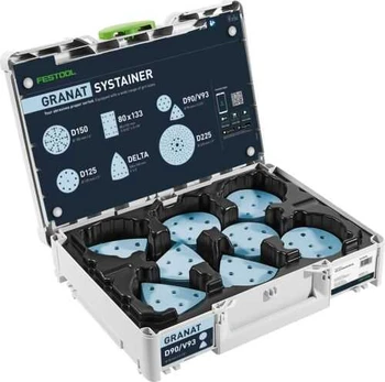 Festool Šlifavimo priemonių Systaineris³ Granat D90/V93 GR SYS