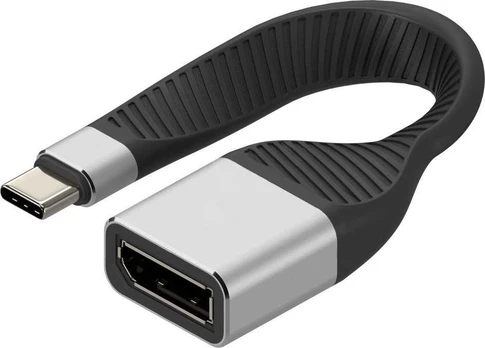 Adapteris AV Techly Techly Typ C auf Displayport/F flex Adapteris