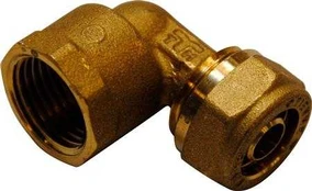 Csdk Sl 20mm - 1/2" vinkel med muffe pex