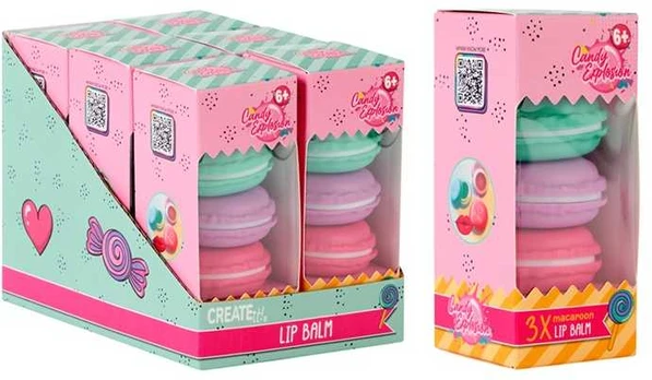 Create It Canenco CREATE IT! Candy bals.d/ust makaroniki 3 vnt. 884844