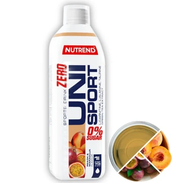 Nutrend Unisport Zero, Peach, 1000 ml