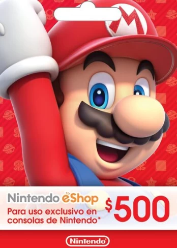eShop Card 500 MXN Nintendo