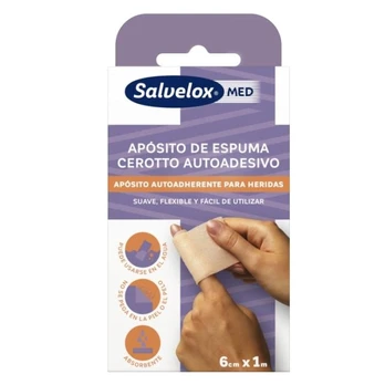 Salvelox putplasčio tvarstis 6cm x 1m