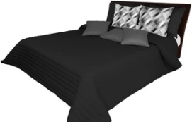 Lovatiesė NMG-03, juoda, 220 cm x 240 cm kaina