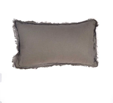 Bazaar Pagalvėlės užvalkalas 30x50 cm pilkas linas