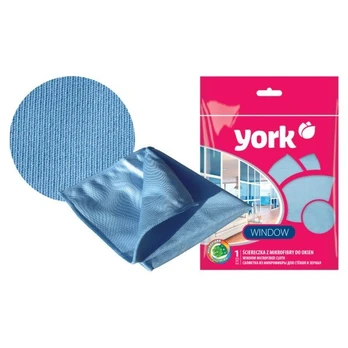 Šluostė York, mėlyna, mikropluoštas