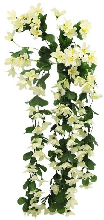 Dirbtinė gėlė jazminaičių-vijoklis, 65 cm - Mėlyna