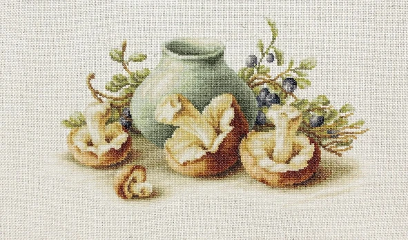 Still Life with mushrooms SBL2247