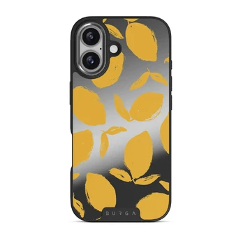 Lemon Tart - iPhone 17 Case, Elite Mirror (MagSafe) / Gunmetal