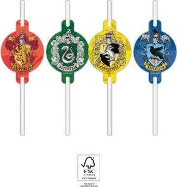 GoDan Rurki papierowe su medalionem Harry Potter 4vnt..
