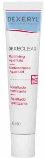 Dexeryl DEXECLEAR mattifying aquafluid SPF50+ 40 ml