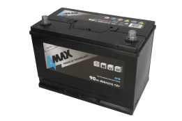 Akumuliatorius 4MAX BAT90/850R/EFB/JAP/4MAX 12V 90Ah 850A D+ kaina