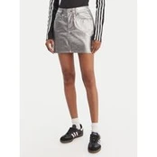 adidas Mini sijonas 3-Stripes KD2899 Sidabrinė Regular Fit