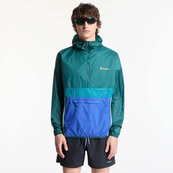 Cotopaxi M's Teca Half-Zip Windbreaker Eat More Veggies - Dydis S (S22479M228-EMG Striukės)