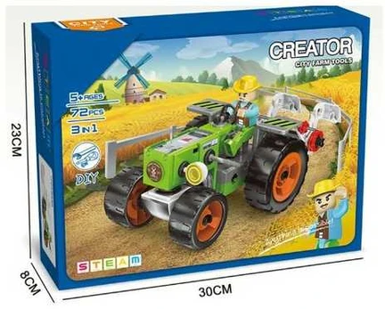 Konstruktorius CREATOR 3IN1 (72PCS)