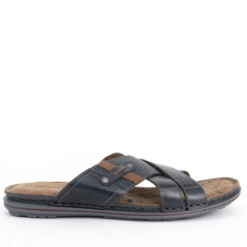 GRUNER SCHUHE Šlepetės vyrams, Mėlyna, Slippers