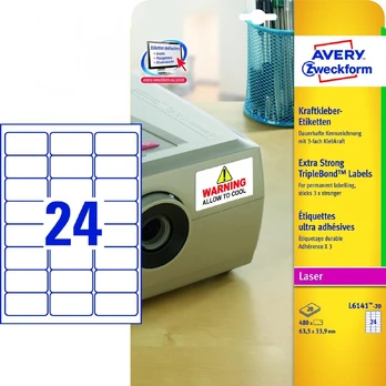 Avery Zweckform TripleBond 63,5 x 33,9 mm