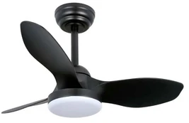 Lubinis ventiliatorius su lempa CristalRecord Stel Mini S, 20 W, 1 vnt. kaina