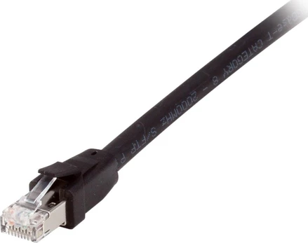 Equip Patchkabel Cat8.1 S/FTP 2xRJ45 1.00m juodas LSZH