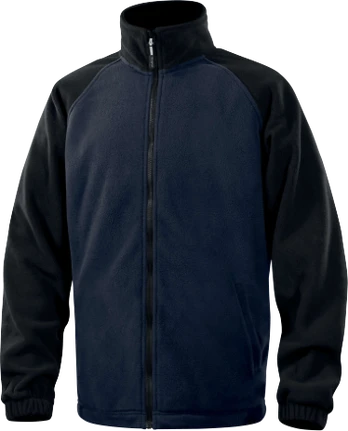 Winter fleece jacket Vernon2, navy blue-black 2XL, Delta Plus