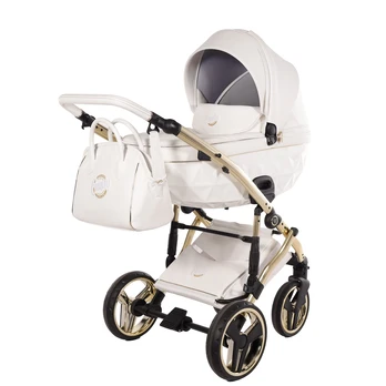 Junama Candy Premium White Vežimėlis 2 in 1