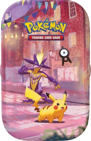 The Pokemon Pokemon TCG: 30th Celebration - Mini Tin - Night Pikachu