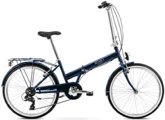 Dviratis Romet Jubilat Eco 2024 mėlynas kaina