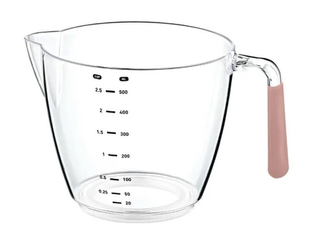 0,5 l matavimo ąsotis miltelių