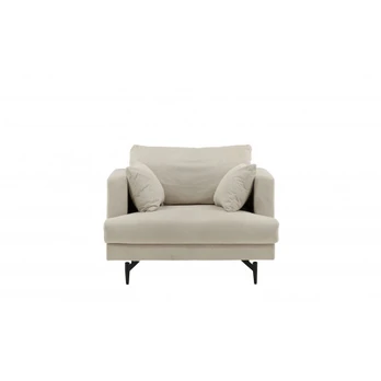 Fotelis Sofia - juodas / beige