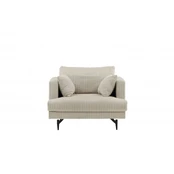 Fotelis Sofia - juodas / beige kaina