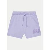 Gap Sportiniai šortai 719777-04 Violetinė Regular Fit