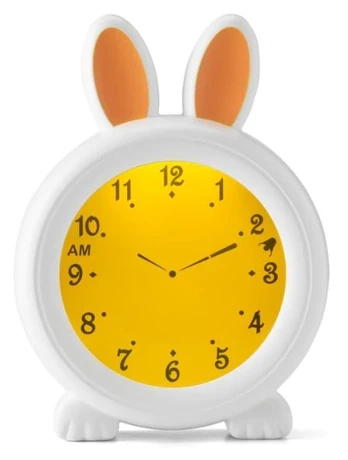 Naktinis šviestuvas Alecto Bunny, balta