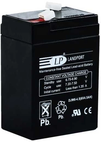 Landport Akumuliatorius 4.5 Ah 6V AGM