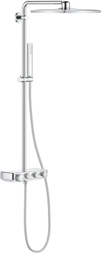 GROHE EUPHORIA SMARTCONTROL SYSTEM 310 CUBE DUO, 45 cm, 1.75 m, Wall, Chrome